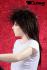 Brown frayed wig