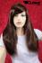 Brown long hair wig