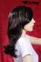 Brown long wig