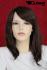 Brown wig medium-long