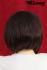 Brown wig with bangs