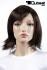Brown wig with beatle cut