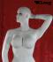 Busty Mannequin, Dull White
