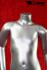 B-Ware Kinder Schaufensterpuppe kopflos silber Schaufensterfigur Mannequin