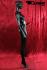 B-Ware Schwarze, weibliche Schaufensterpuppe, Schaufensterfigur