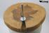 B-Ware Standplatte fr Schaufensterfiguren Massivholzplatte Holzstnder  36-40 cm
