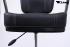Casino Barstool, black, height adjustable auto-return gas spring &#8222;Las Vegas&#8220;