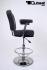 Casino Barstool, grey, height adjustable auto-return gas spring &#8222;Las Vegas&#8220;