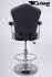 Casino Barstool, grey, height adjustable auto-return gas spring &#8222;Las Vegas&#8220;