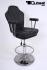 Casino stool, black, auto return gas spring "Atlantic City"