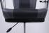 Casino stool, black grey, gas spring auto-return "Atlantic City"