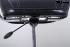 Casino stool, black grey, gas spring auto-return "Atlantic City"
