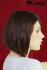Chic, redbrown mediumlong wig