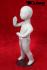 Child dressmaker's dummy movable