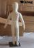 Child dressmaker's dummy movable