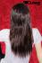 Darkbrown longhair wig with bangs