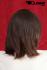 Darkbrown mediumlong wig