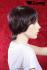 Darkred shorthair wig