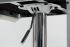 Design Bar Stool, Height Adjustable, Black - "Jonathan"