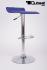 Design Barhocker blau hhenverstellbar 360 drehbar - "Sunny"