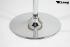 Design Barhocker braun ECHT LEDER hhenverstellbar gepolstert 15 Kg, Fu &#8960; 50 cm - Leonardo