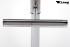 Design Barhocker braun hhenverstellbar gepolsterte Rckenlehne und Armlehne 15 Kg, &#8960; 50 cm - "Leonardo"