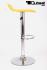 Design Barhocker gelb hhenverstellbar 360 drehbar - "Sunny"