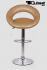Design Barhocker gold gepolstert hhenverstellbar TV-zertifizierte Gasdruckfeder -