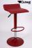 Design Barhocker rot hhenverstellbar 360 drehbar - "Sunny Base"