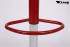 Design Barhocker rot hhenverstellbar 360 drehbar - "Sunny Base"