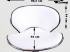 Design Barhocker Sitz in wei mit gepolsterter Sitzflche und Lehne Hocker Sitz Lehne