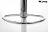 Design Barhocker weinrot hhenverstellbar mit gepolsterter Rckenlehne und abnehmbarer Armlehne -