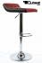 Design Barhocker weinrot schwarz hhenverstellbar 360 drehbar - "Sunny Soft"