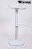 Design Barhocker wei hhenverstellbar 360 drehbar - "Sunny Base"