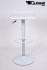 Design Barhocker wei hhenverstellbar 360 drehbar - "Sunny Base"