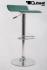 Design Barstool dark green, height adjustable, seat rotates 360 - "Sunny"