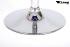 Design Barstool silver, height adjustable, seat rotates 360 -