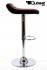 Design Barstool wine black, height adjustable, seat rotates 360 - "Sunny Soft"