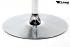 Designer Barstool white height adjustable upholstered backrest and armrest - "Leonardo"