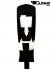 Desinfektionsmittelspender Desinfektionsspender schwarz Stnder Sule 500ml Hygienestation 110 cm mit Handpresse