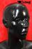 Dull black window mannequin