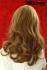 Dunkelblonde Echthaarper�cke, handgekn�pft