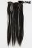 Dunkelbraune Extensions 40 cm Clip-In-Extensions