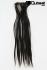 Dunkelbraune Extensions 40 cm Clip-In-Extensions
