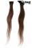 Echthaar Extensions dunkelbraun 41cm