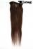 Echthaar Extensions dunkelbraun 46cm