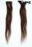 Echthaar Extensions dunkelbraun 46cm