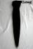 Echthaar Extensions Set 7-teilig schwarz 46cm