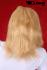 Echthaarpercke, blond 25cm