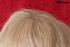 Echthaarpercke, blond 25cm